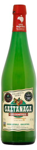 Botella de sidra D.O. Euskal Sagardoa Gaztañaga